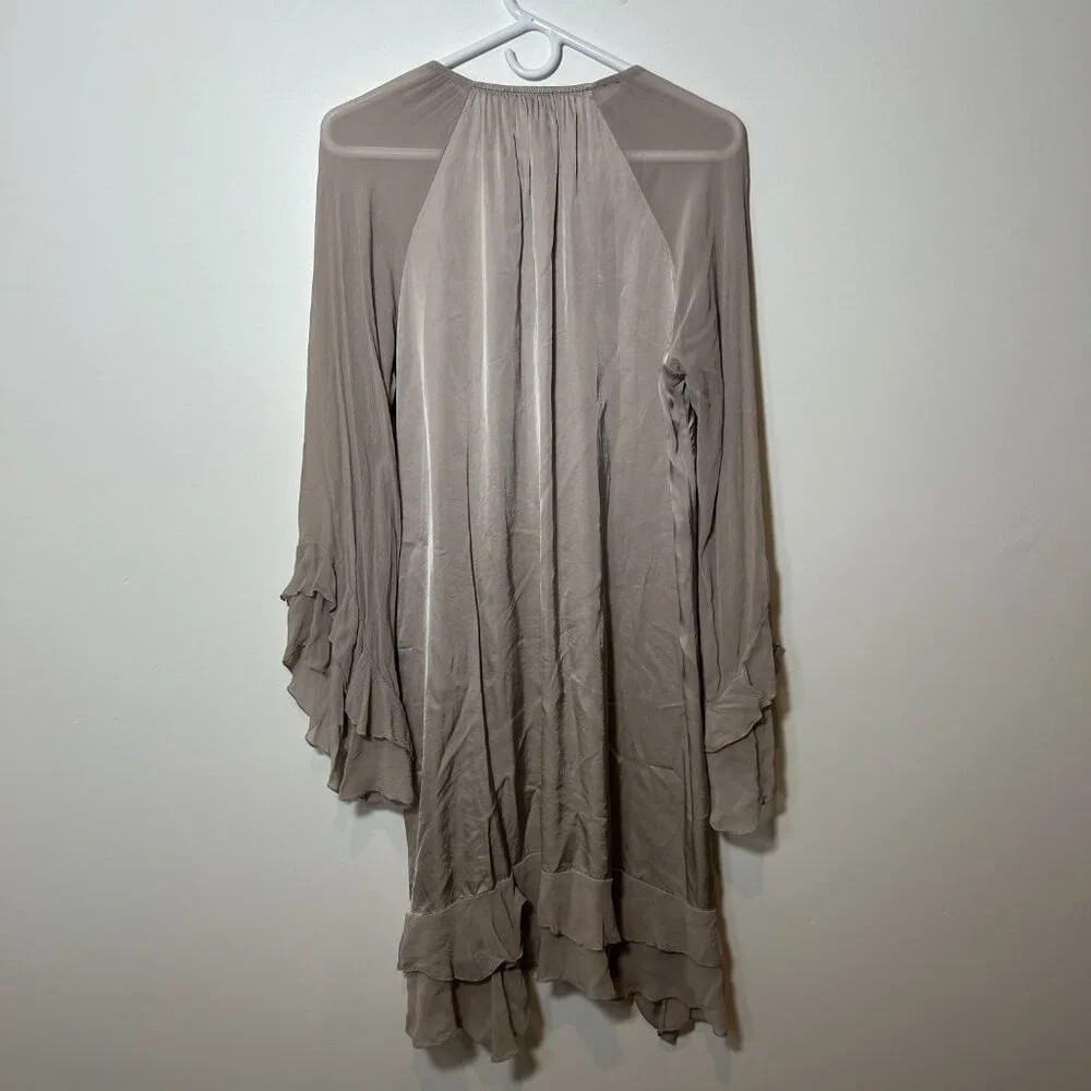 Jaki Estelle Ruffle Midi Dress Size XS - Picture 4 of 9